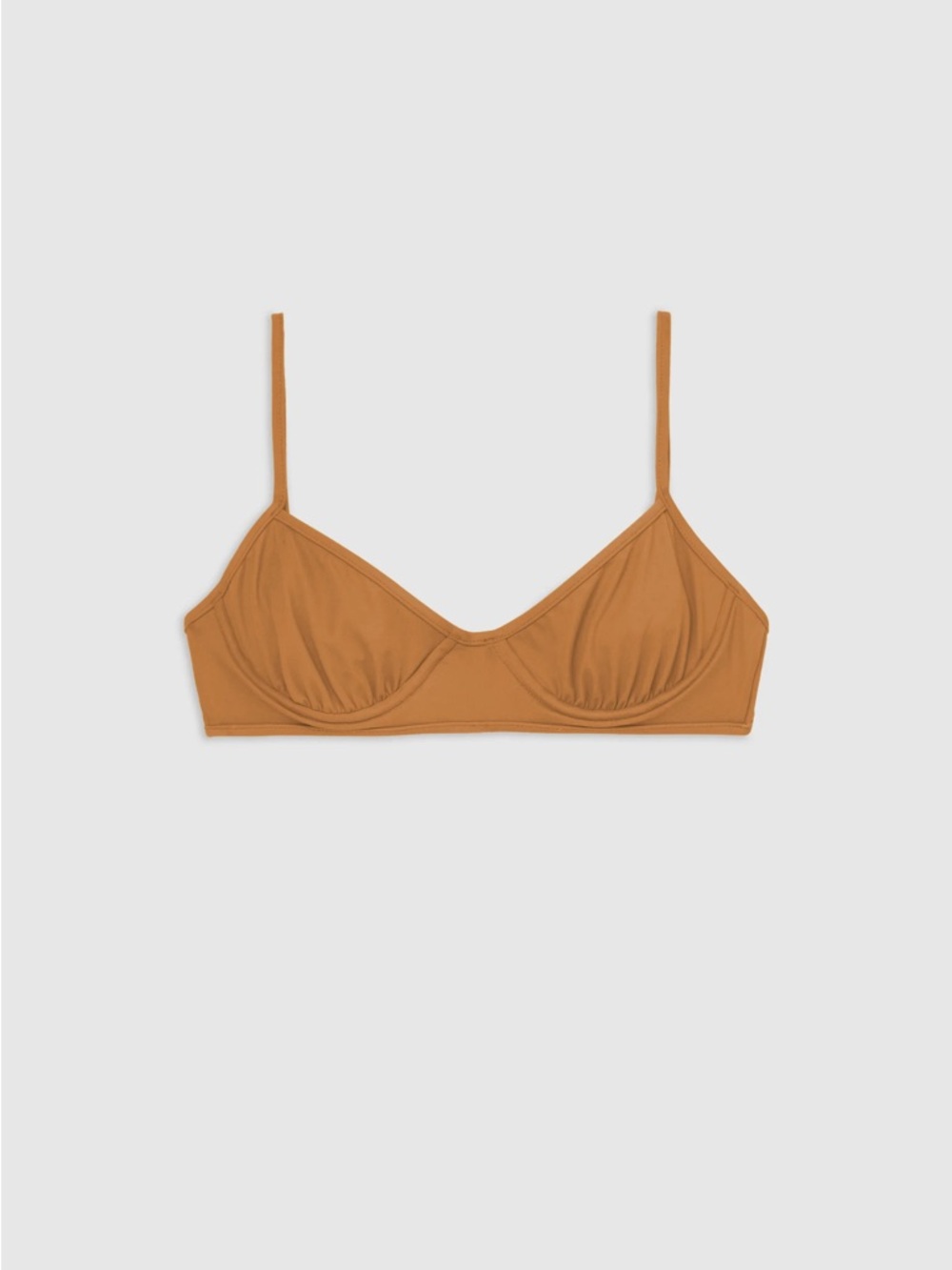 Nu Swim Pluto Top in Miso Large